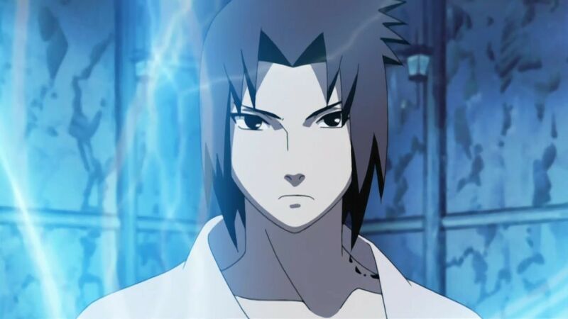 One-handed anime character Sasuke