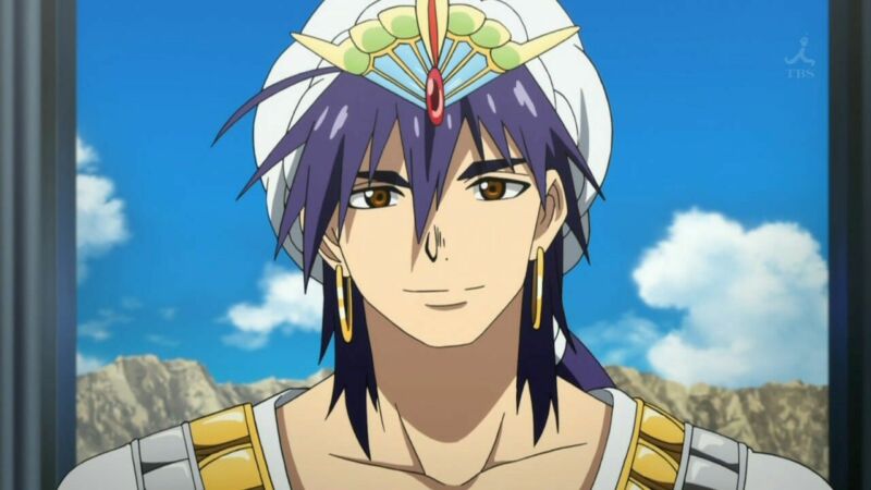 Karakter anime sultan populer Sinbad