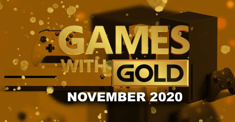 Xbox Games With Gold November 2020