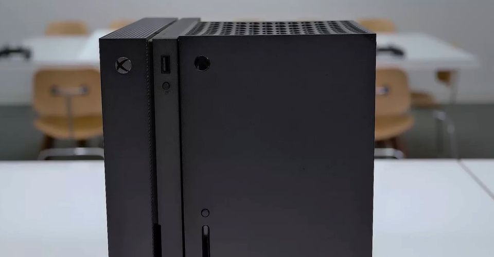 Xbox Series X Standing Upright