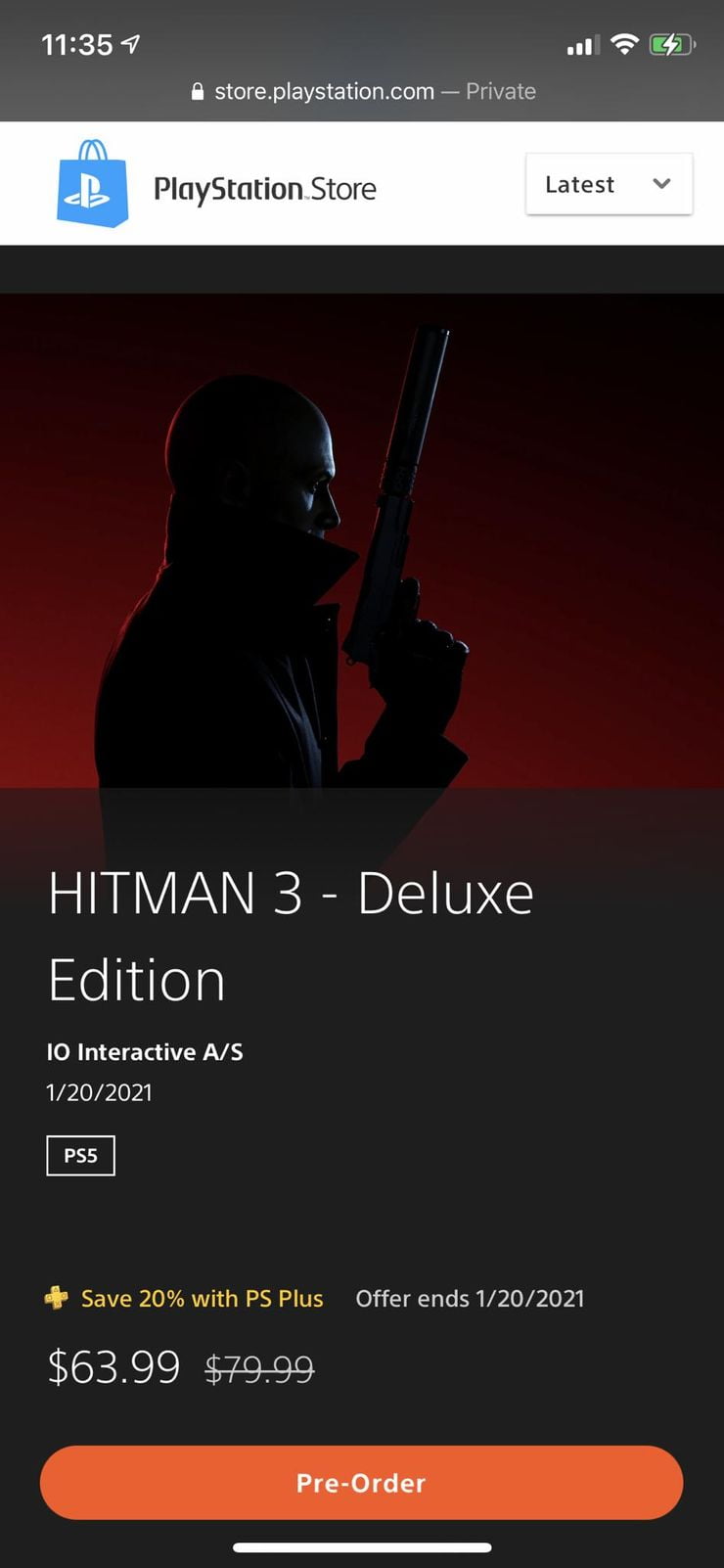 Hitman 3 Deluxe Sale
