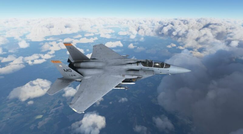 F 15 Microsoft Flight Simulator