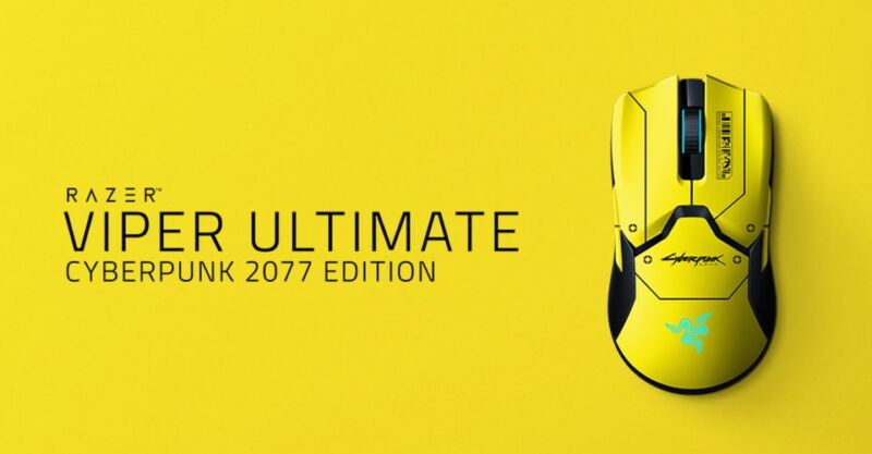 Mouse Razer Viper Ultimate Cyberpunk 2077 Edition
