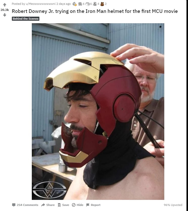 Rdj Helm Iron Man