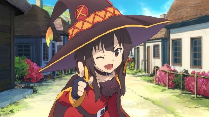 Karakter Anime Loli Barbar Megumin