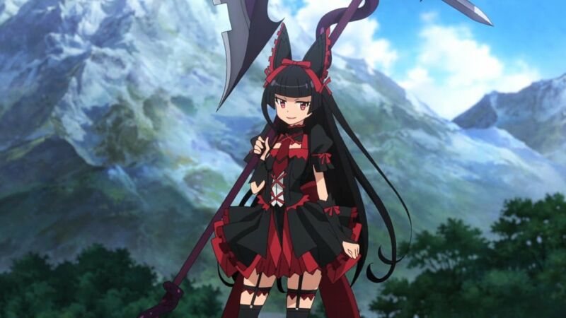 Karakter Anime Loli Barbar Rory Mercury