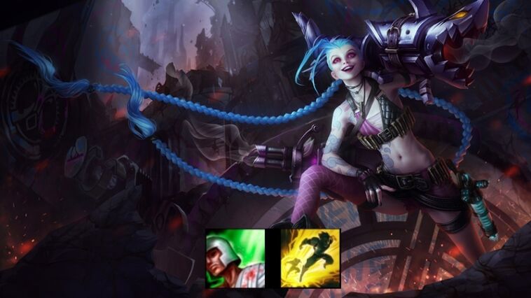 Джинкс читать главу. Jinx Wild Rift. Джинкс ЛОЛ Wild Rift. Wild Rift гайд Джинкс. Джинкс вайлд рифт лунный пир.