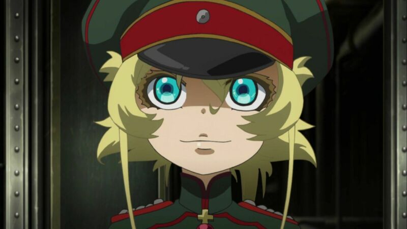 Karakter Anime Loli Barbar Tanya Von Degurechaff