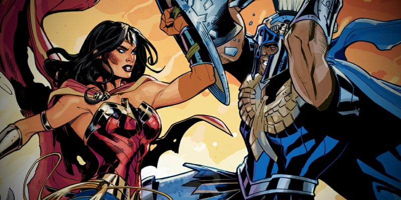 Wonder Woman Ares Fight Comic 1