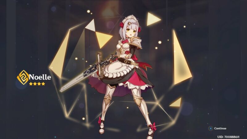 Build Terbaik Noelle Genshin Impact 1