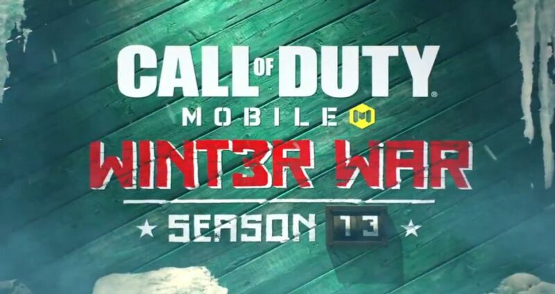 Call Of Duty Mobile Season 13