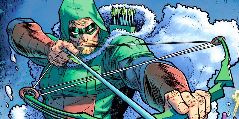 Green Arrow Header