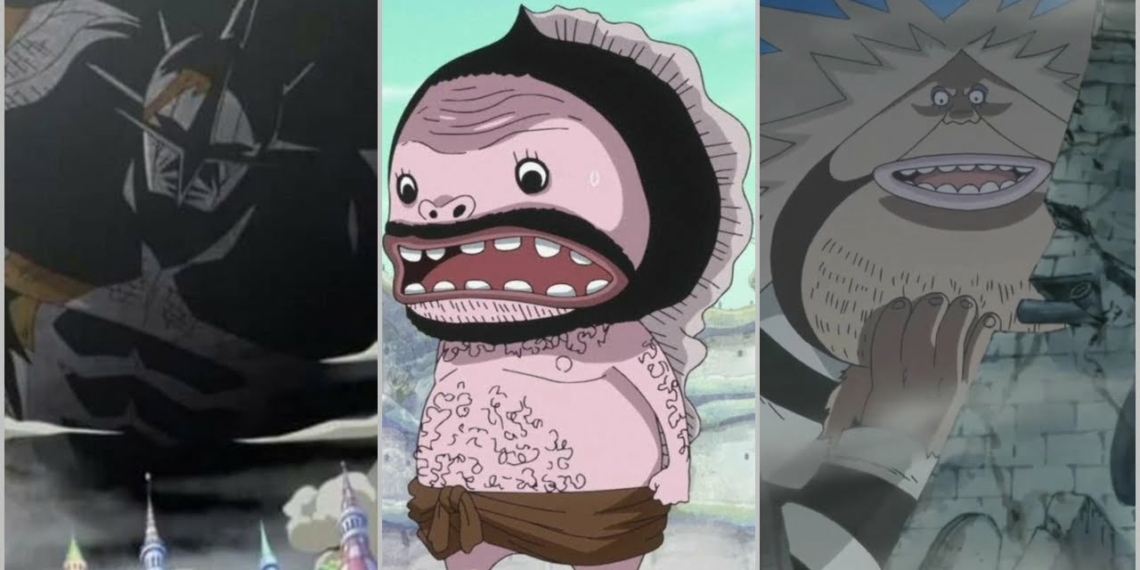 Mahluk Dan Karakter One Piece Yang Ukurannya Sangat Besar
