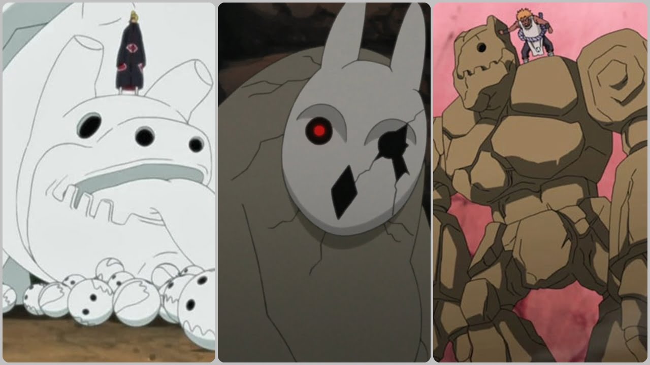 7 Mahluk Yang Berasal Dari Jutsu Elemen Tanah Di Naruto Dan Boruto