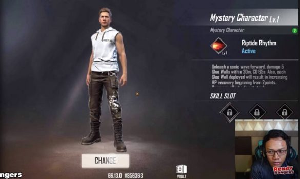 Mysterious Character Free Fire