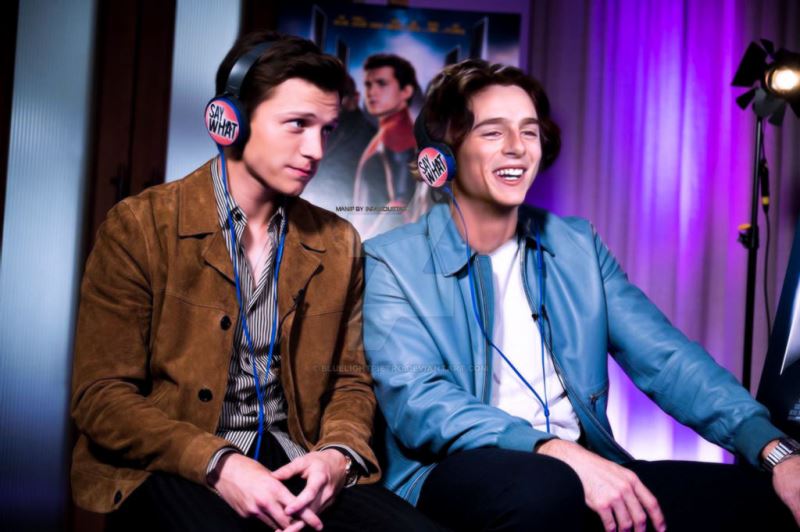 Manip Tom Holland X Timothee Chalamet By Bluelightpietro Ddcvppk Fullview