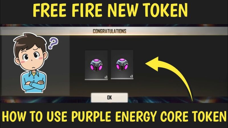 Token Purple Energy Free Fire