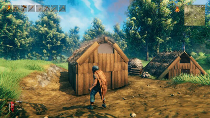 panduan game valheim- Bangun Rumah Untuk Tempat Tinggal