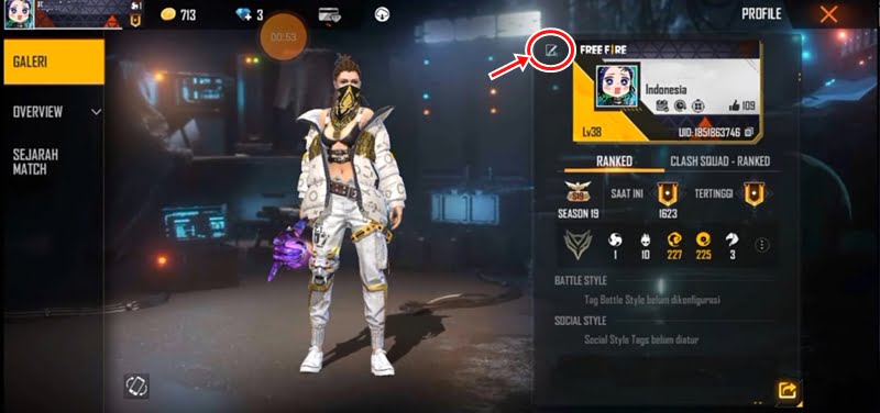 Edit Menu Profil