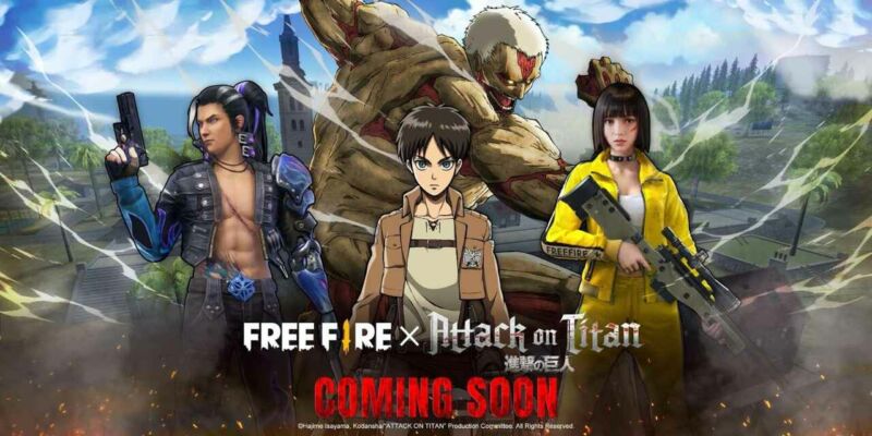 Free Fire X Attack On Titan 1