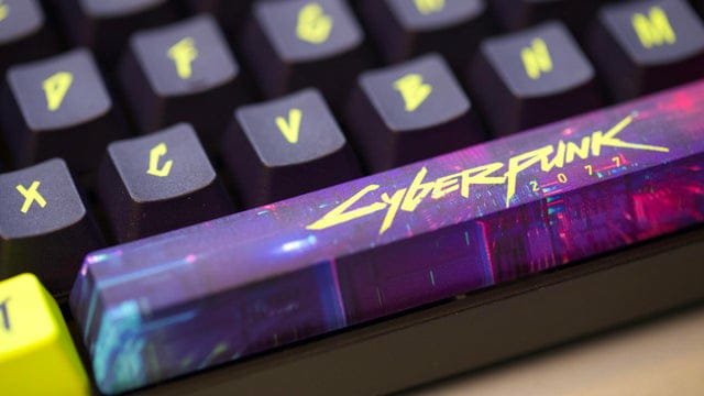 Keyboad Cyberpunk 2077