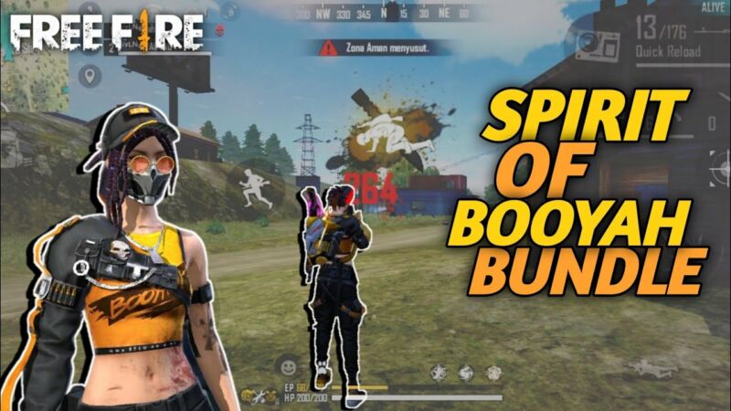 Bundle Spirit Booyah Free Fire