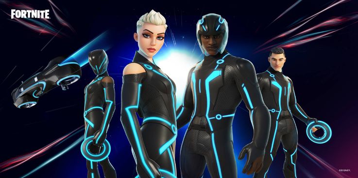 Fortnite Skin Tron