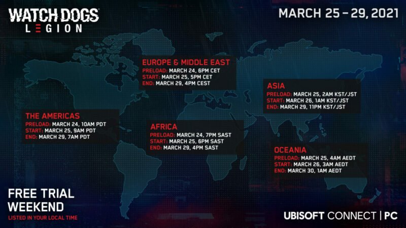 Jadwal Rilis Konten Watch Dogs Legion