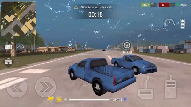 Mobil Pick Up Free Fire