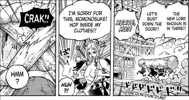 Manga One Piece Momonosuke Dan Yamato