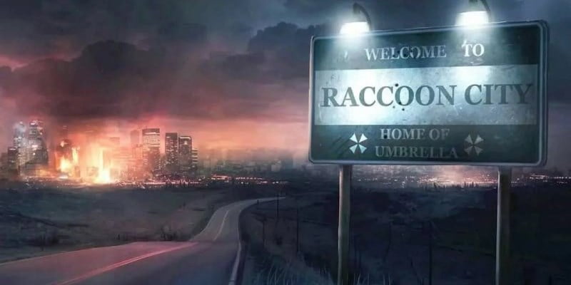 Residentg Evil Tv Series Welcome To Raccoon City Sign