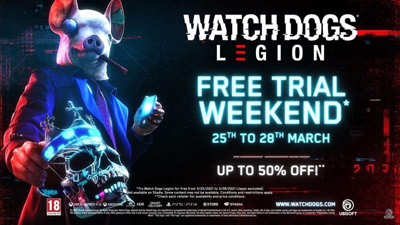 Watch Dogs Legion Free Trial Weekend