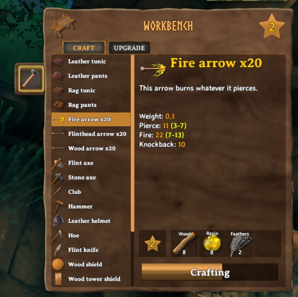 Cara Membuat Fire Arrow Valheim 3