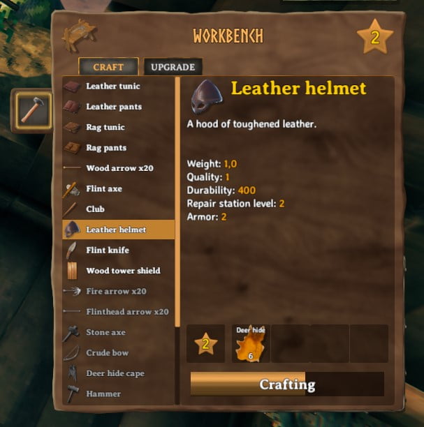 Cara Membuat Leather Helmet Valheim 3