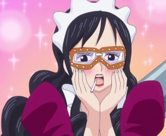 Baby 5 + Karakter One Piece Suka Merokok