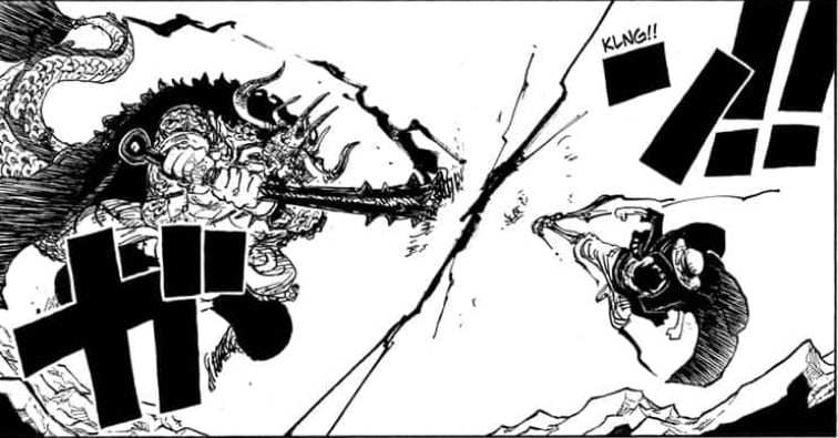Benturan Haki Milik Kaido Dan Luffy