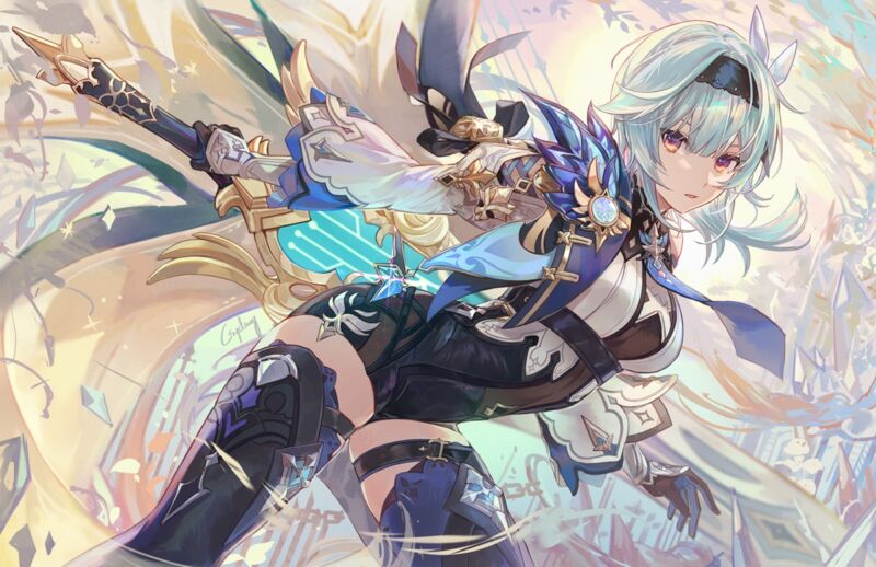 Build Terbaik Eula Genshin Impact