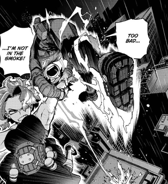 Deku Berhasil Menyerang Balik Lady Nagant + My Hero Academia 313