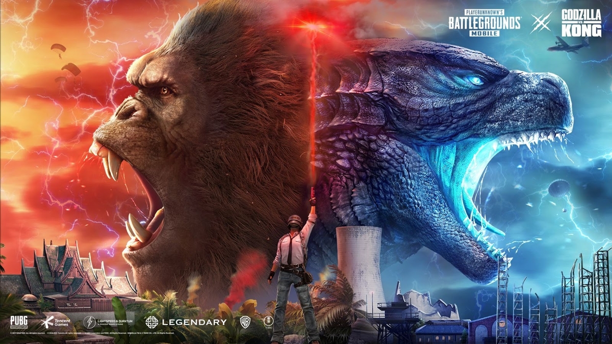Kode Redeem Pubg Mobile Godzilla Vs Kong