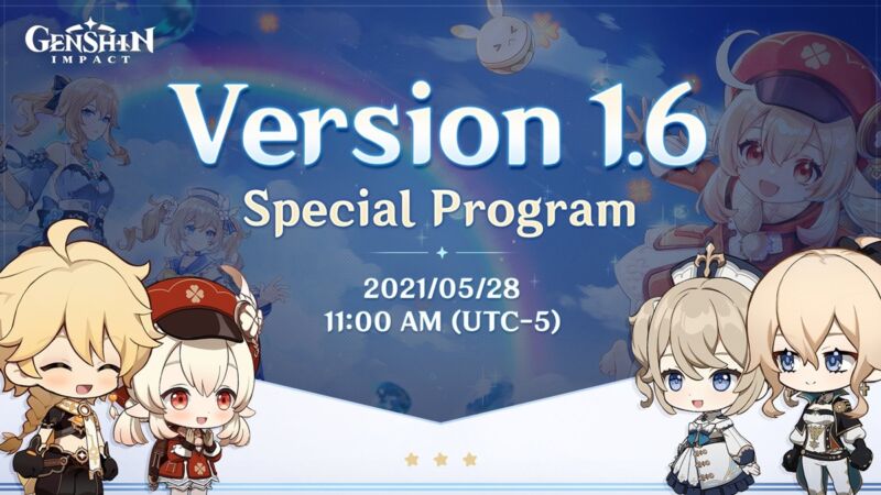 Program Special Genshin Impact V1.6