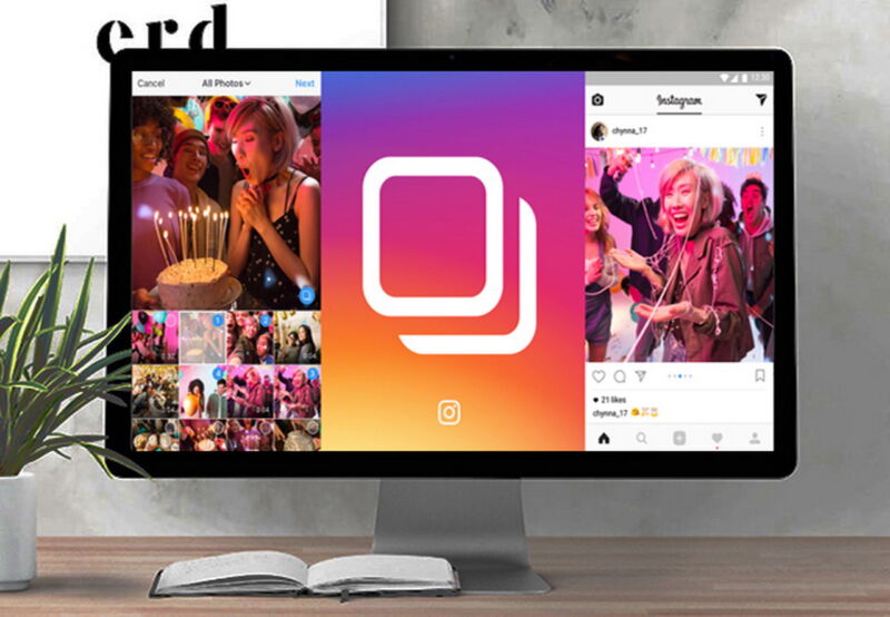instagram upload PC