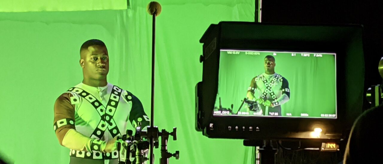 Foto Bts Green Lantern John Stewart