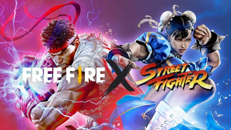 Free Fire Berkolaborasi Street Fighter V