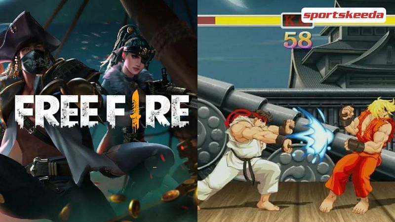Free Fire X Street Fighter V 1