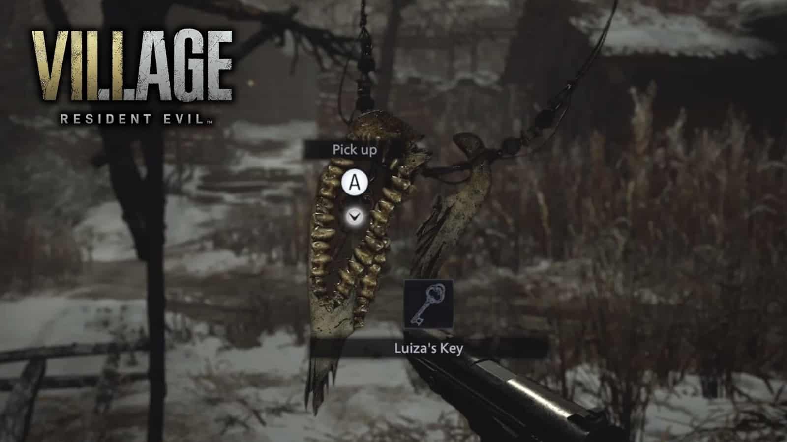 Luiza's Key Resident Evil Village