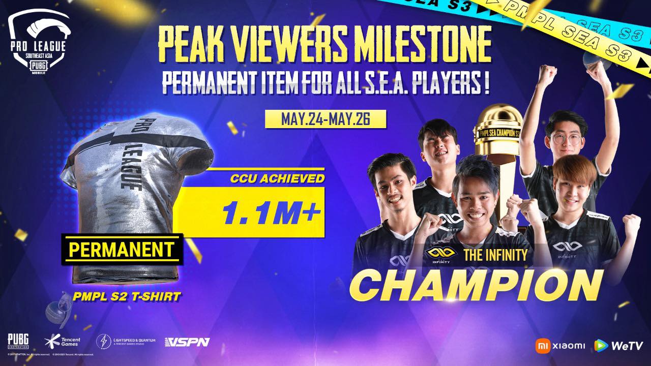 Pmpl Sea Season 3 The Infinity