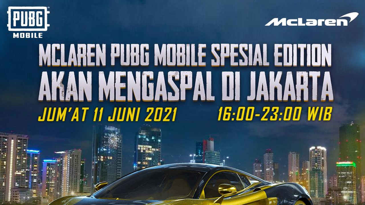 Mclaren Pubg Mobile Jalanan Jakarta