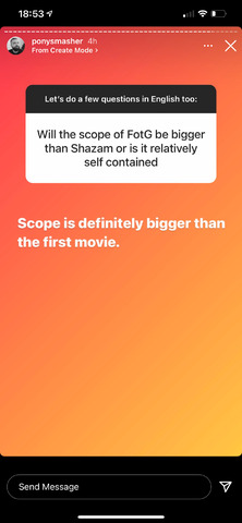 Shazam 2 Akan Lebih Besar