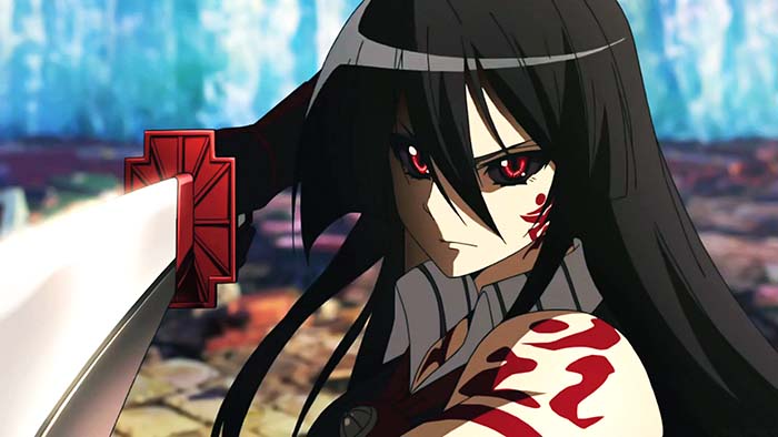 Akame + Karakter Anime Heroine kuat