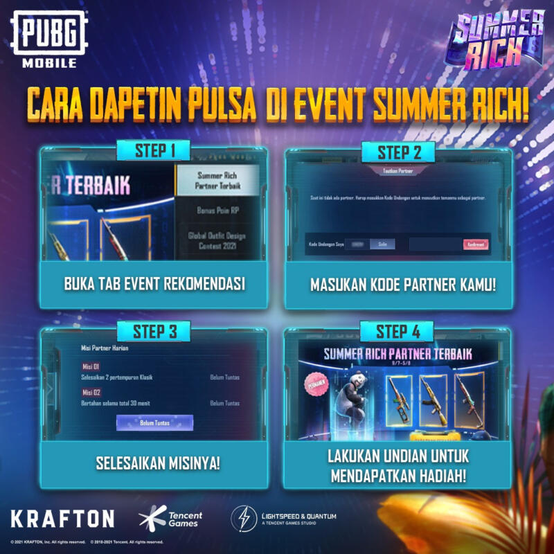 Event Summer Rich Cara Dapetin 1